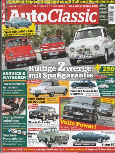 Classic cars 2013 - classic, 01/2013