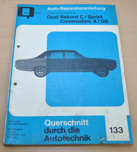 Opel rekord sprint commodore - rekord, c