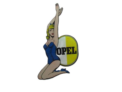 Opel pin sticker inside - opel,