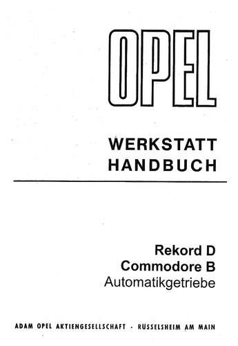 Opel rekord commodore b - opel, /