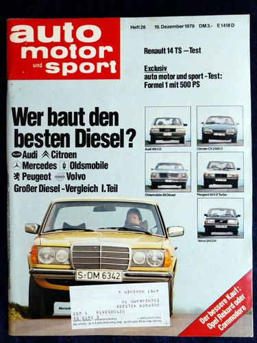 Ams 1979 opel rekord e1 - ams,