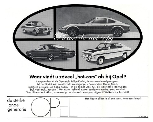 Opel rekord sprint gt - rekord, gt-