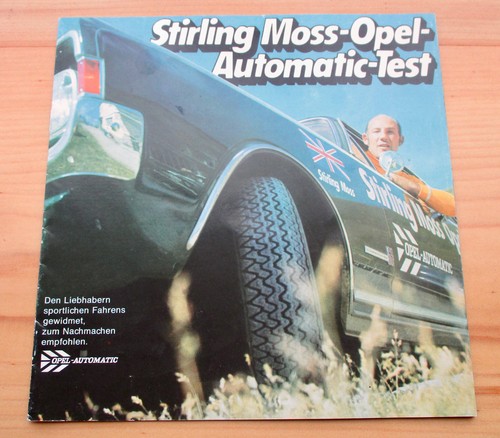 Stirling moss opel - rekord, c
